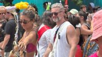 Lucas Lima é visto com nova namorada em bloquinho de Carnaval