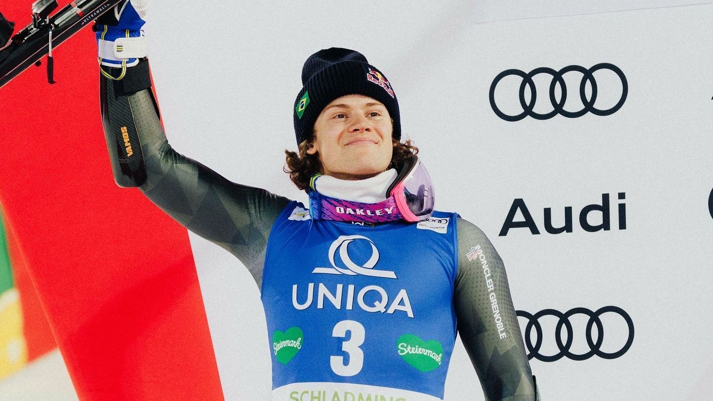 Lucas Pinheiro, principal nome do Brasil nos Jogos de Inverno