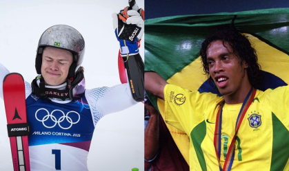 Ronaldinho manda recado ao campeão olímpico Lucas Pinheiro