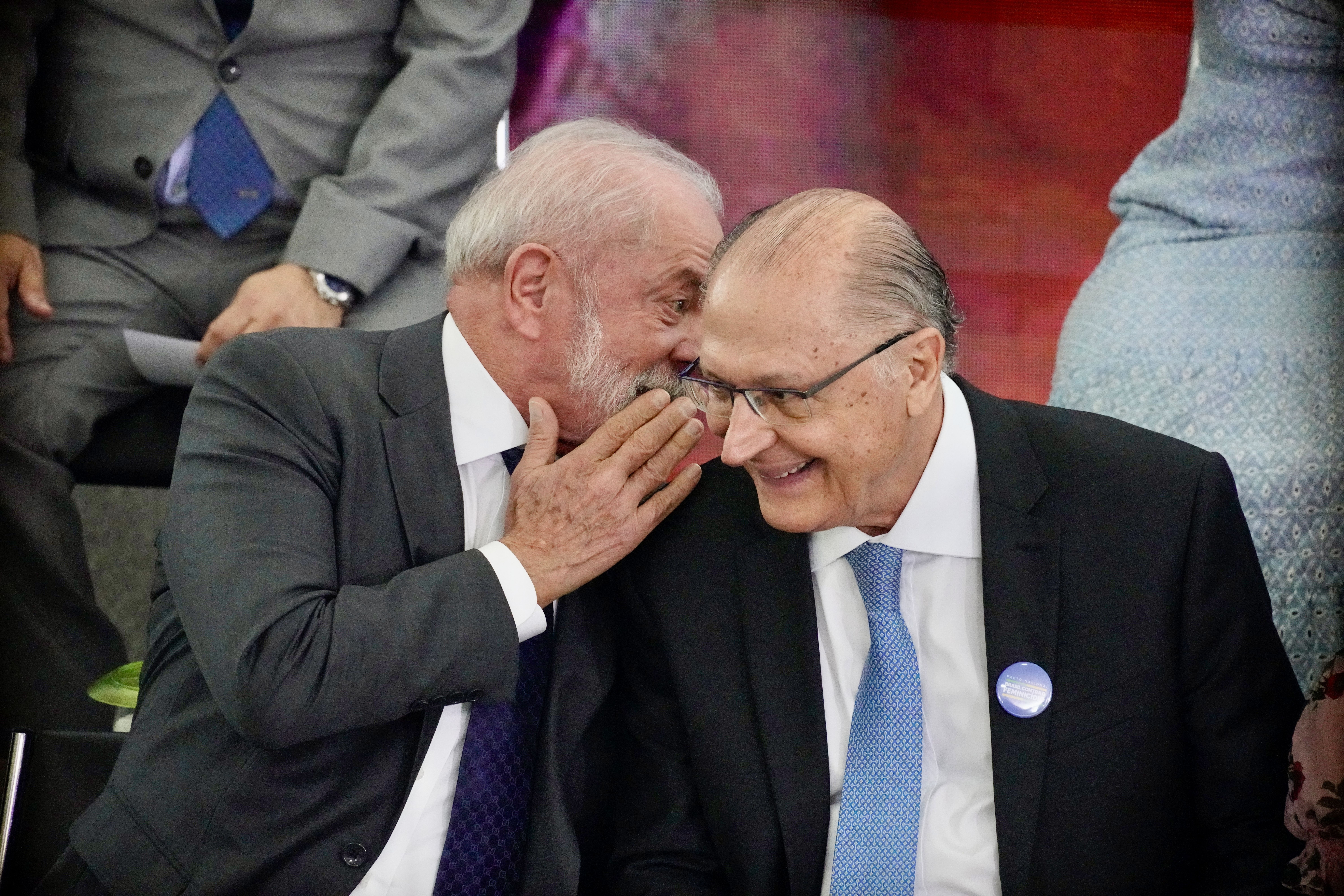 Lula e Geraldo Alckmin