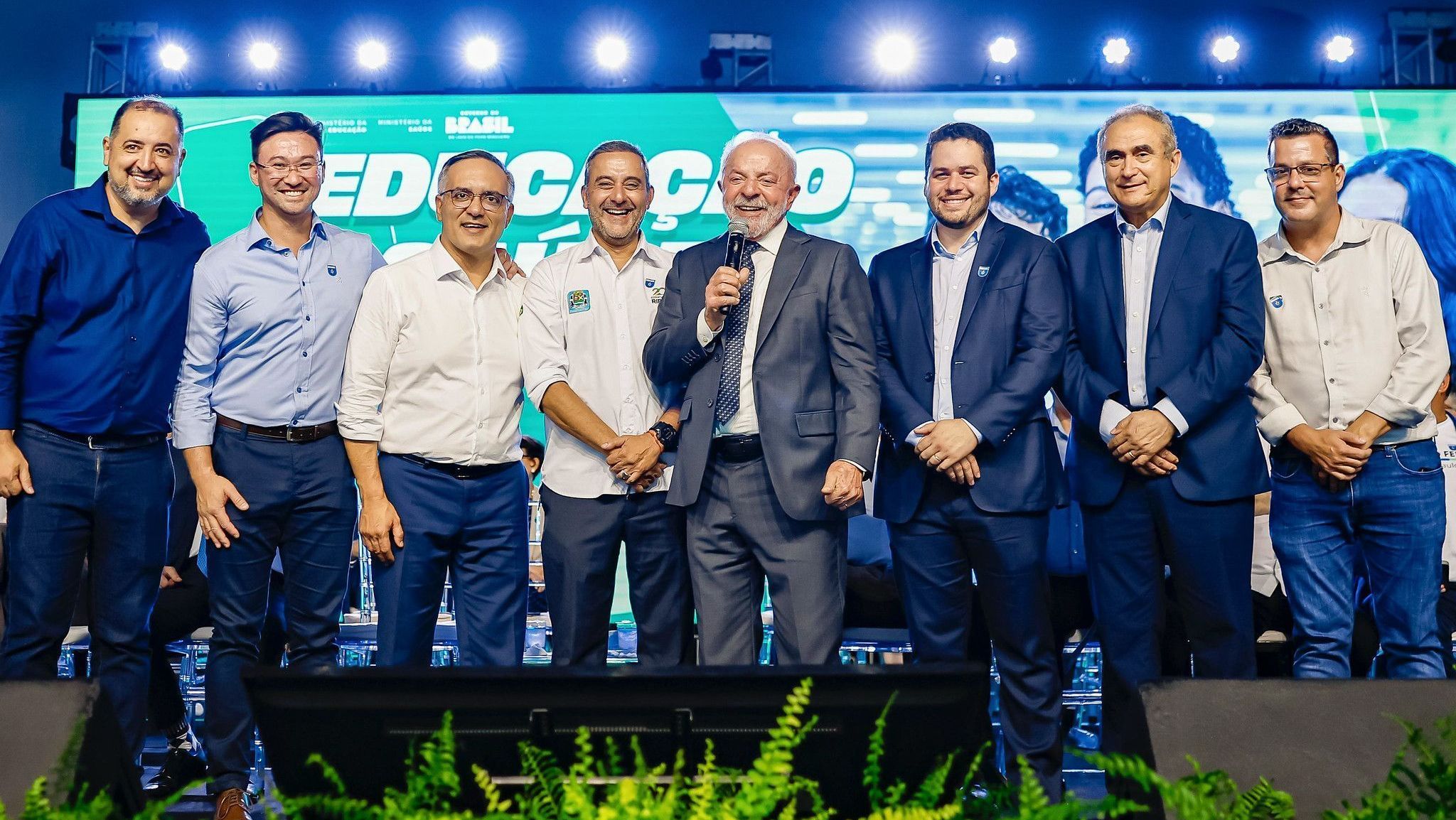 Lula e prefeitos do ABC
