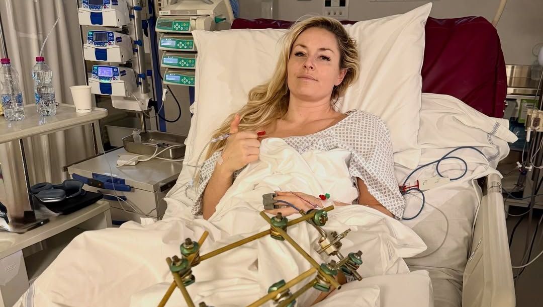 Lindsay Vonn se lesionou durante prova de downhill em Milão-Cortina