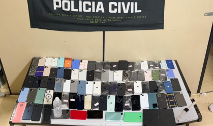 Quase 90 celulares furtados são apreendidos em hotel no Centro de SP