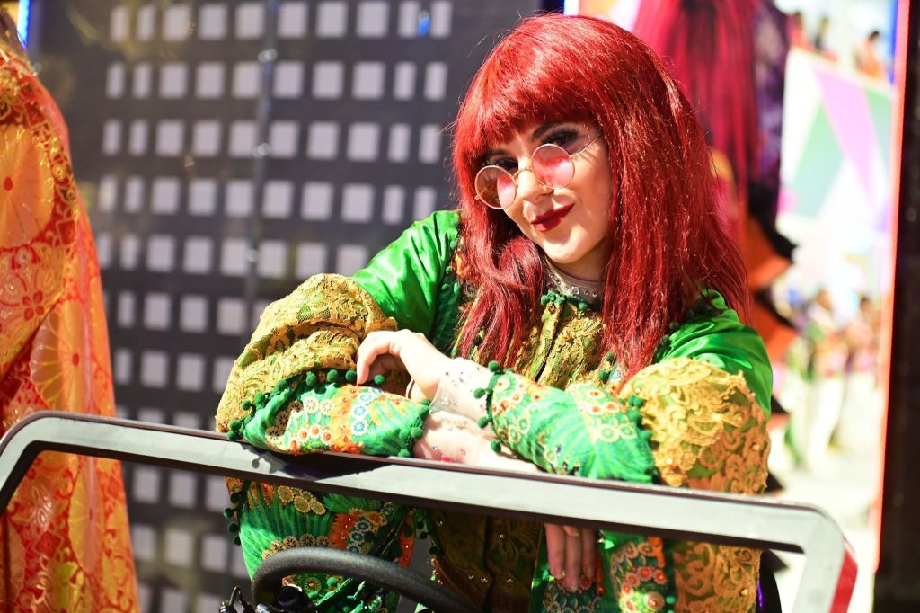 Desfile da escola de samba Mocidade Independente de Padre Miguel do grupo Especial durante o Carnaval Rio 2026