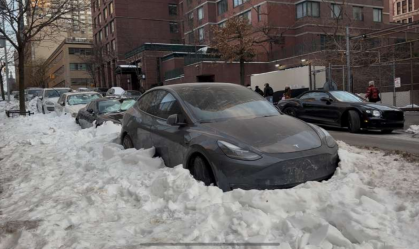 Neve em NY