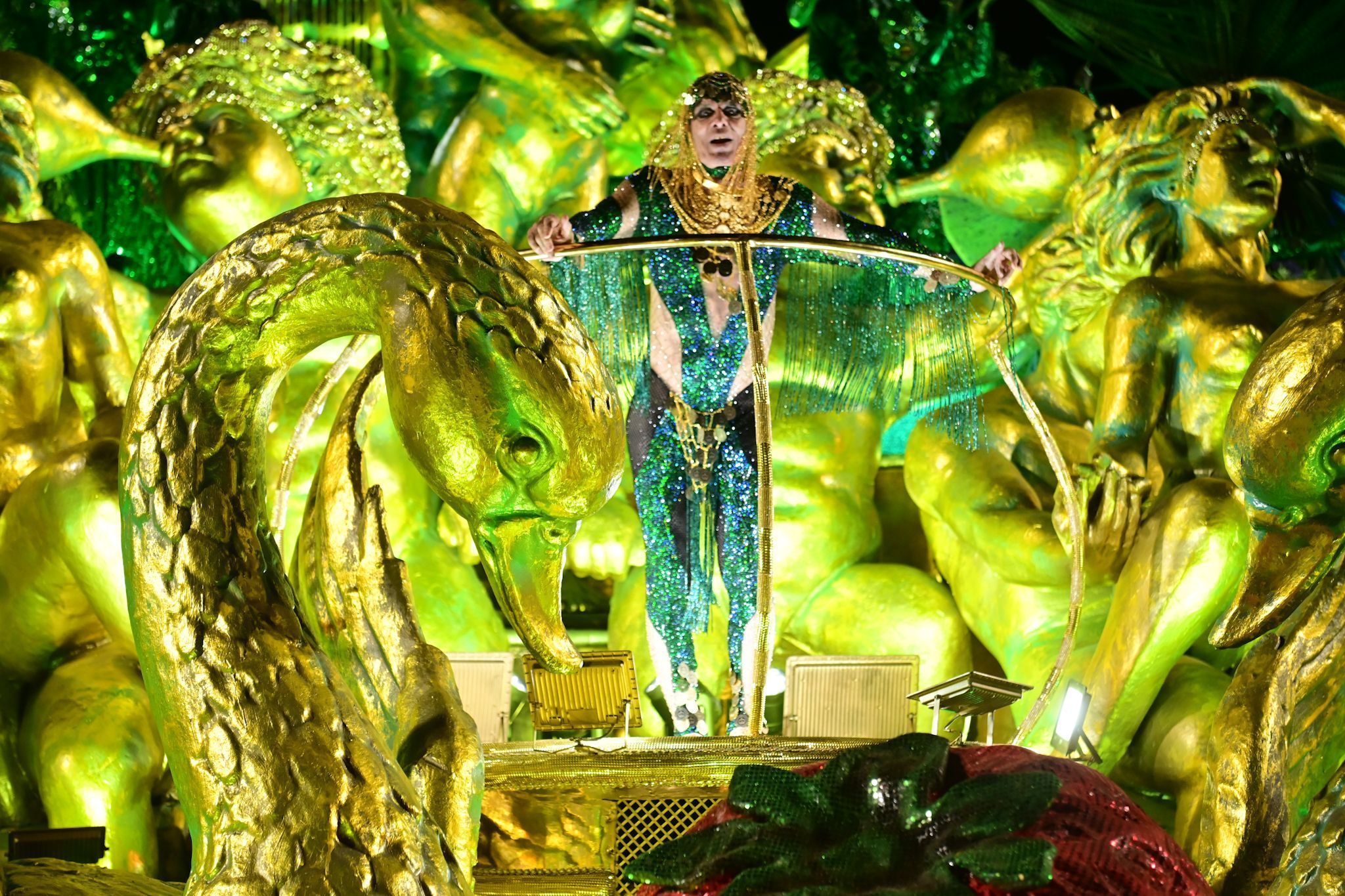 Ney Matogrosso desfila pela Imperatriz Leopoldinense • Leo Franco / AgNews