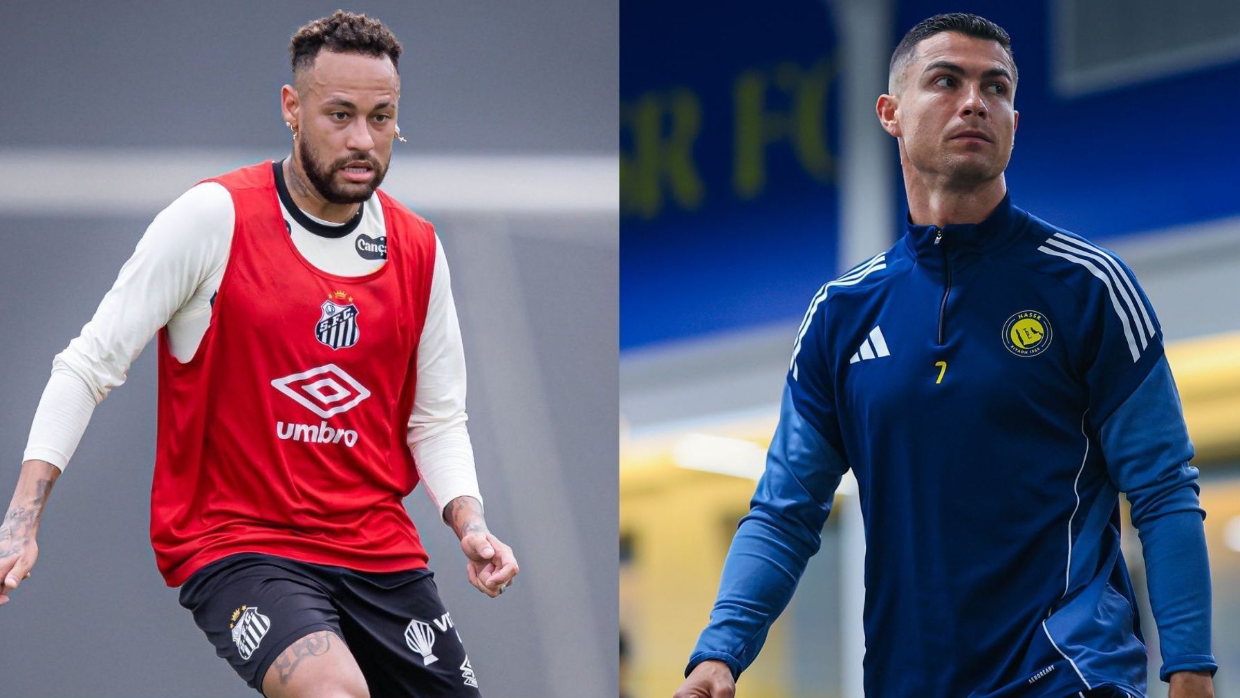 Neymar e Cristiano Ronaldo