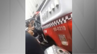 Vídeo: PRF apreende carro com dispositivo de fumaça para despistar viaturas