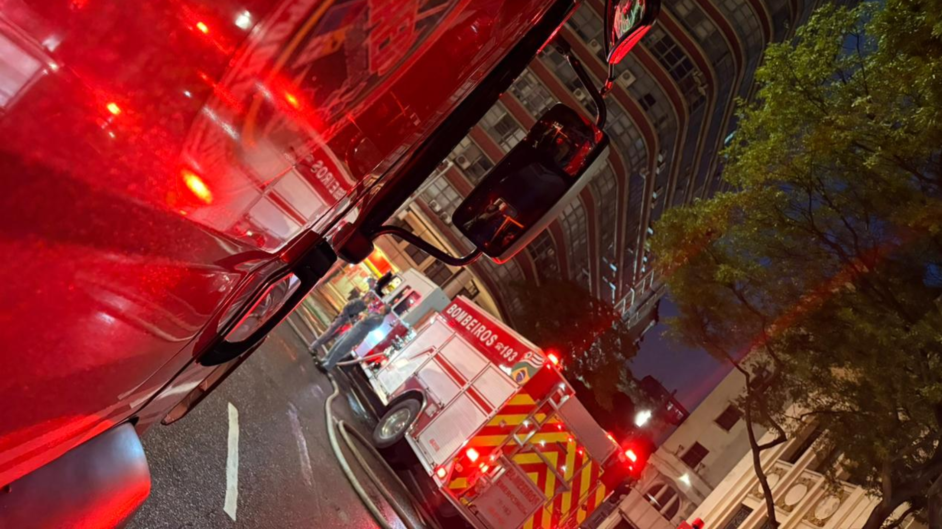 Incêndio atinge prédio da SanFran, faculdade da USP