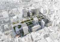 Muro de obra desaba na Mooca e atinge garagem de prédio em SP