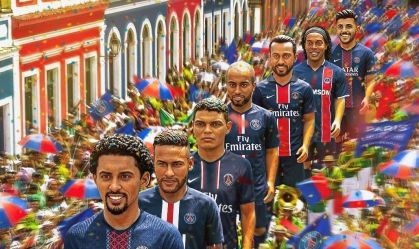 PSG faz publicação sobre Carnaval com jogadores brasileiros; veja