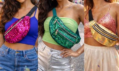 Pochetes e necessaires de Carnaval