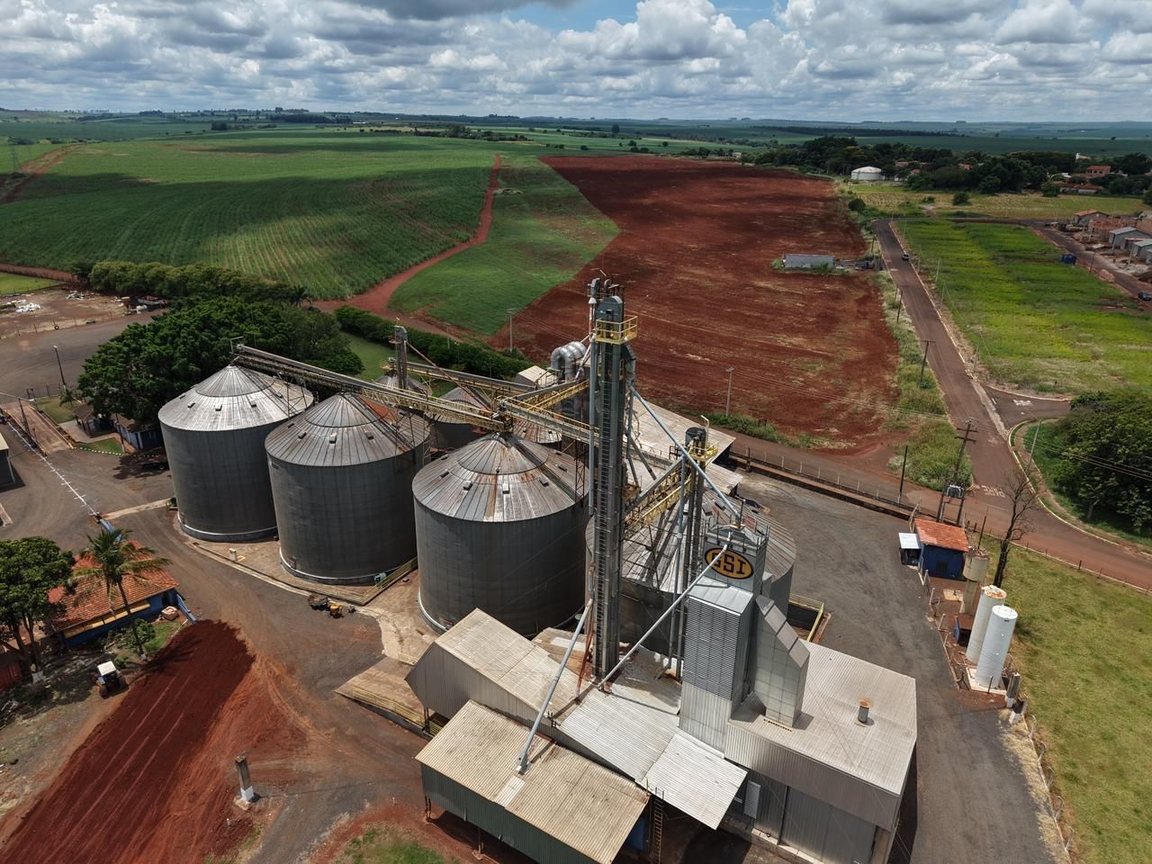 silo de grãos