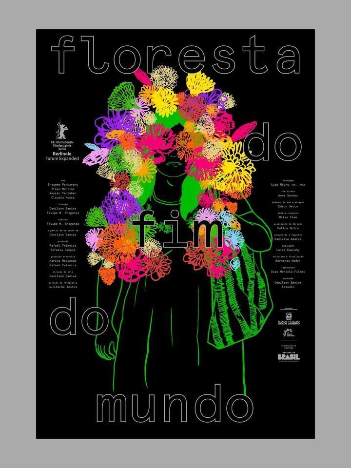 Pôster de "Floresta do Fim do Mundo" • Instagram/ Thiago Lacaz