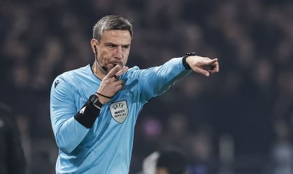 Árbitro esloveno Slavko Vinčić.