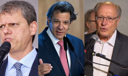 Paraná Pesquisas: Tarcísio lidera contra Haddad e Alckmin ao governo de SP