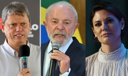 Atlas 2º turno: Tarcísio ultrapassa Lula, que vence Michelle