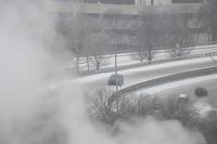 Nevasca histórica provoca mil colisões na Carolina do Norte, nos EUA