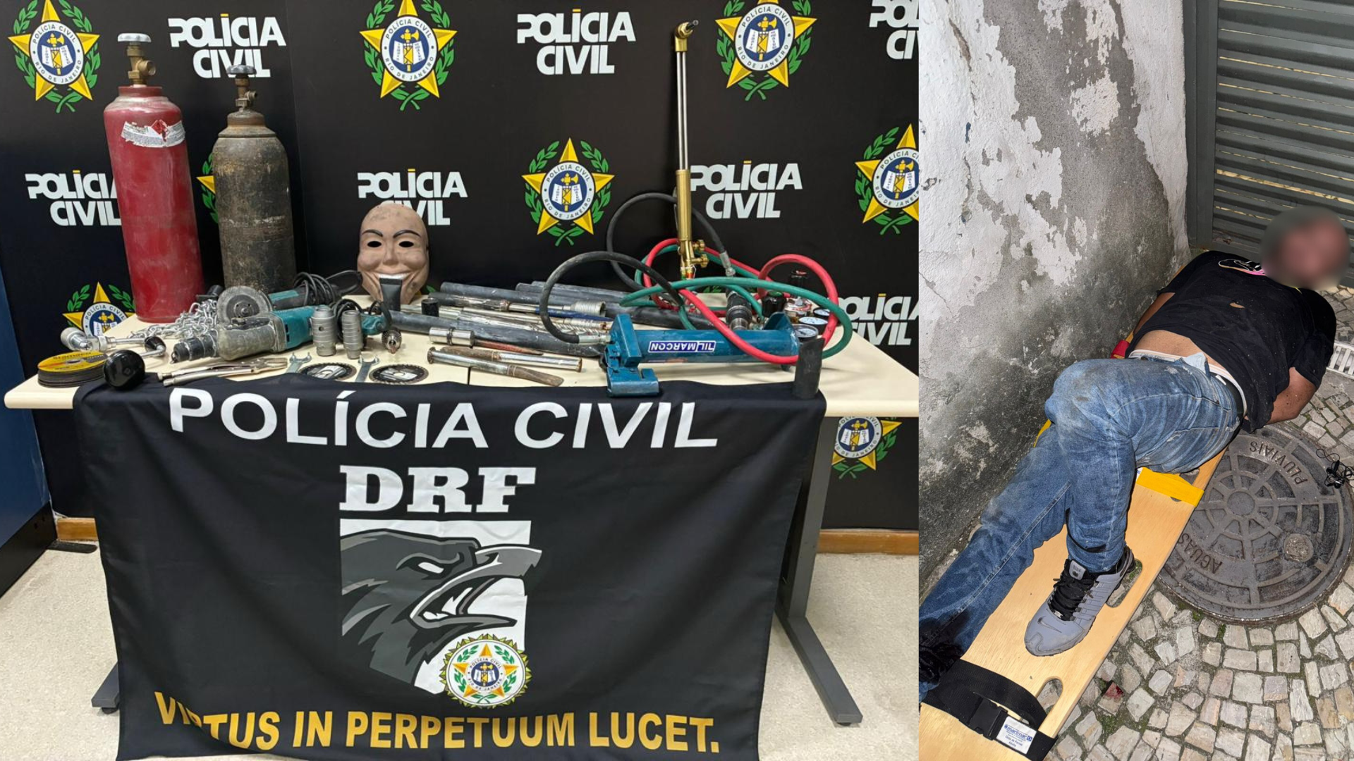 Assaltante paulista é preso no Rio após tentativa de roubo a joalheria