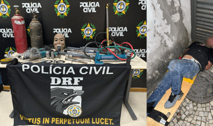 Paulista é preso no Rio por tentativa de roubo à joalheria com ajuda do CV