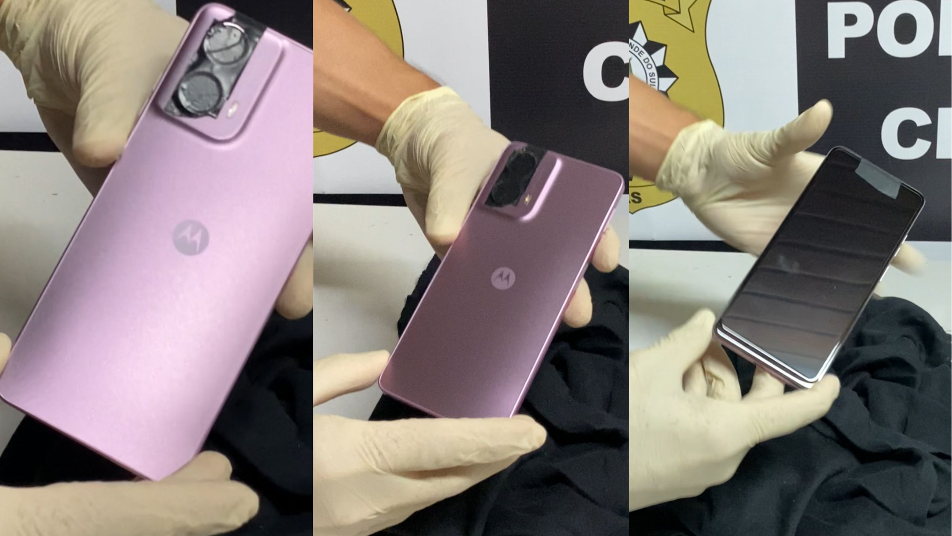 Celular de desaparecida no RS foi encontrado com câmera tapada por fita isolante