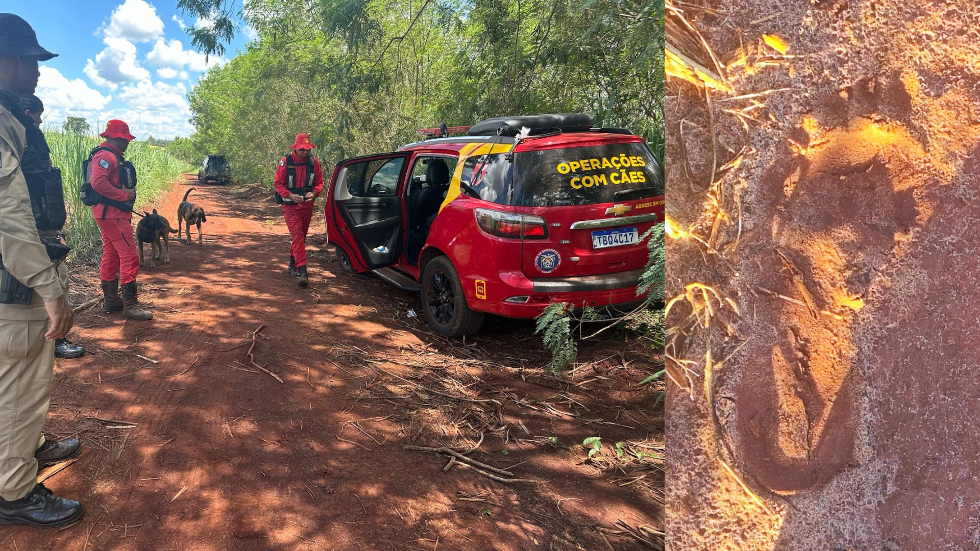 Corpo de criança sequestrada é encontrado; suspeito esfaqueou mulher antes de fugir