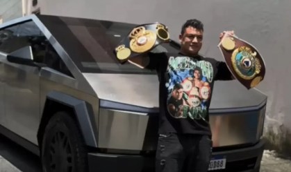 Ex-pugilista Popó Freitas também aderiu à Tesla Cybertruck