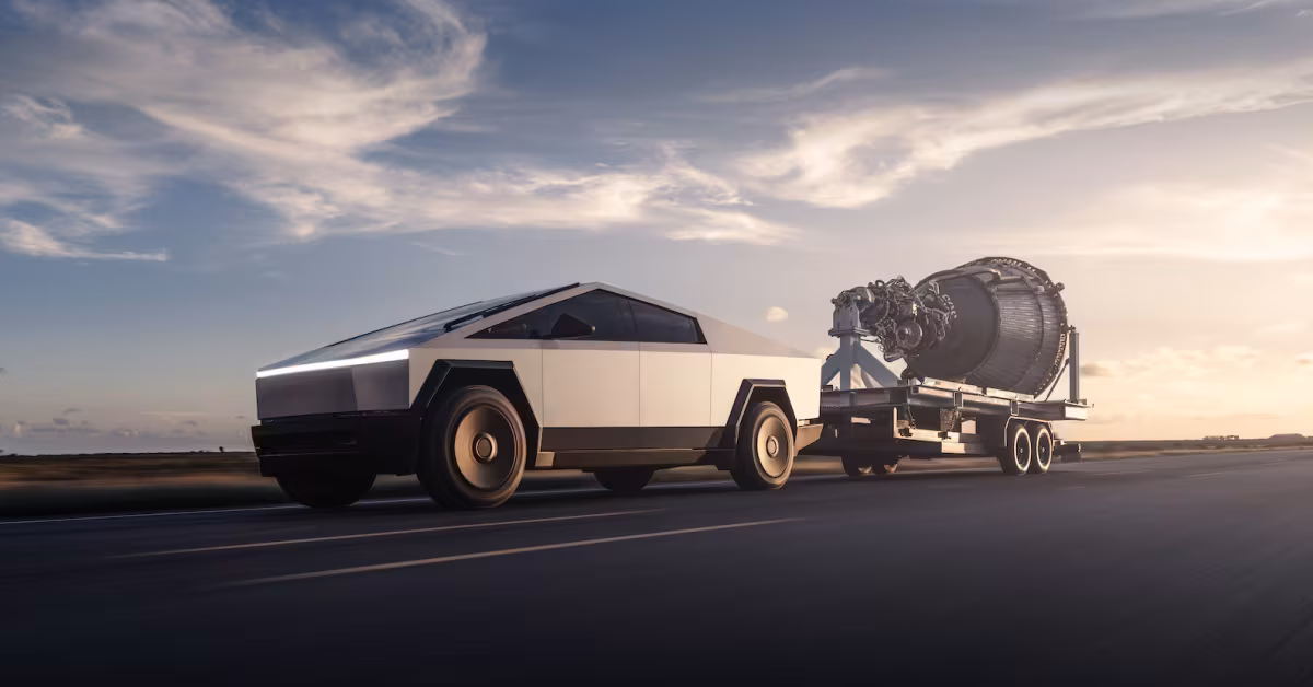 Tesla Cybertruck: picape tem até três motores elétricos • Divulgação