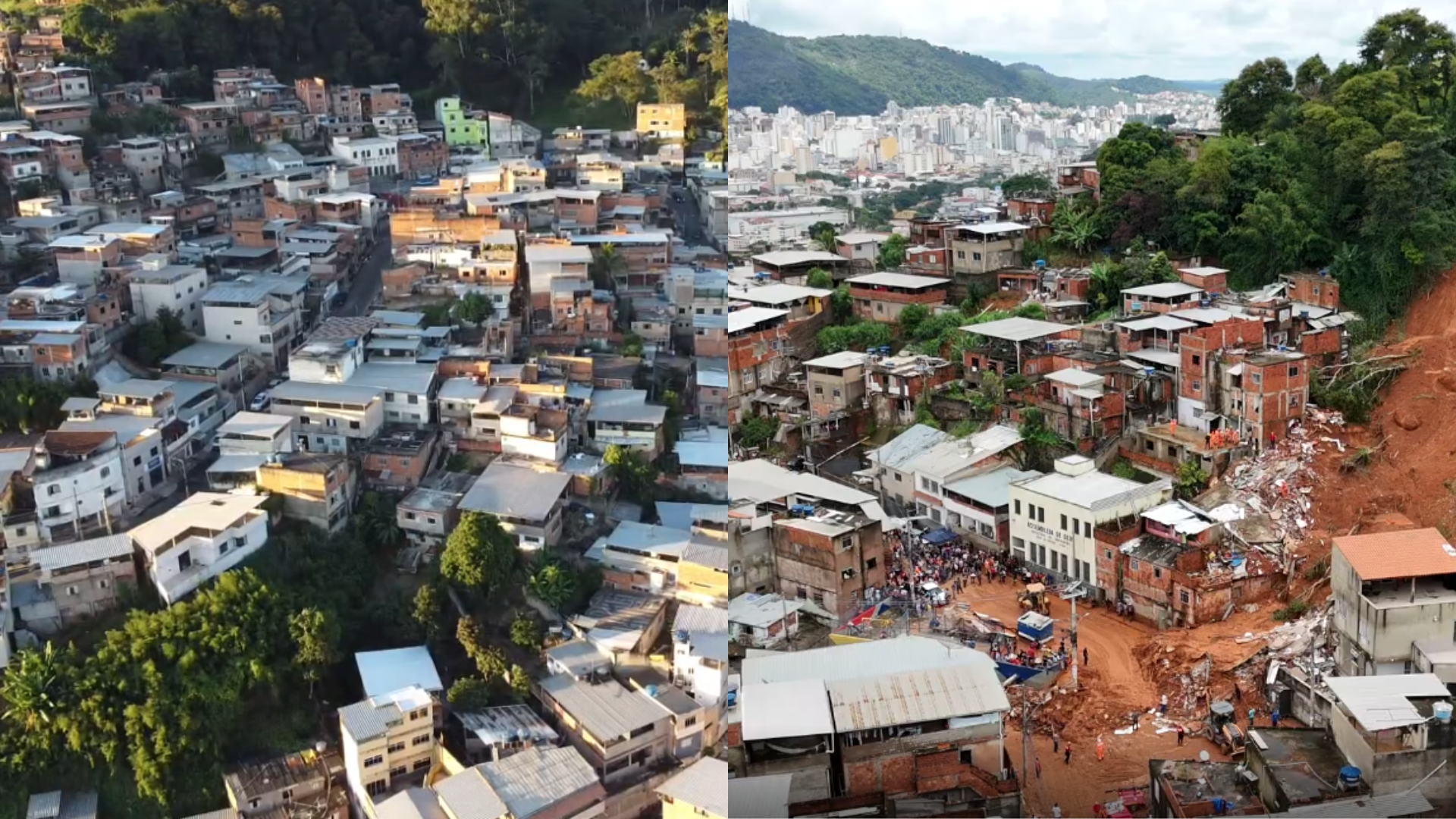 Imagens mostram dimensão dos estragos em Juiz de Fora (MG)