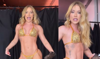 Virginia bronzeada para o carnaval