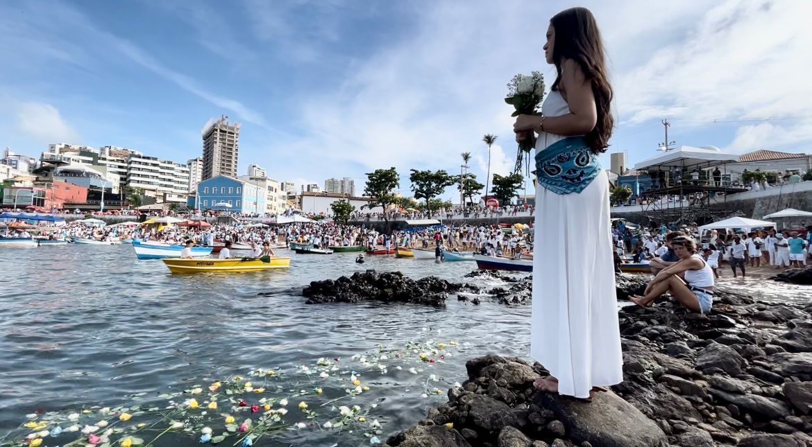 Imagem de destaque do post: Festa de Iemanjá é celebrada nesta segunda-feira (2) em Salvador