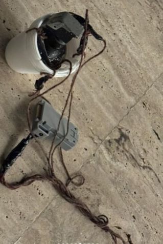 Imagens da granada utilizada na tentativa de execução •