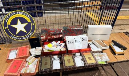 Contrabando criativo: iPhones e medicamentos são escondidos em perfumes