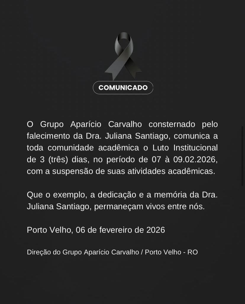 Juliana Santiago, de 41 anos, foi atacada por aluno dentro de campus em Porto Velho • Reprodução