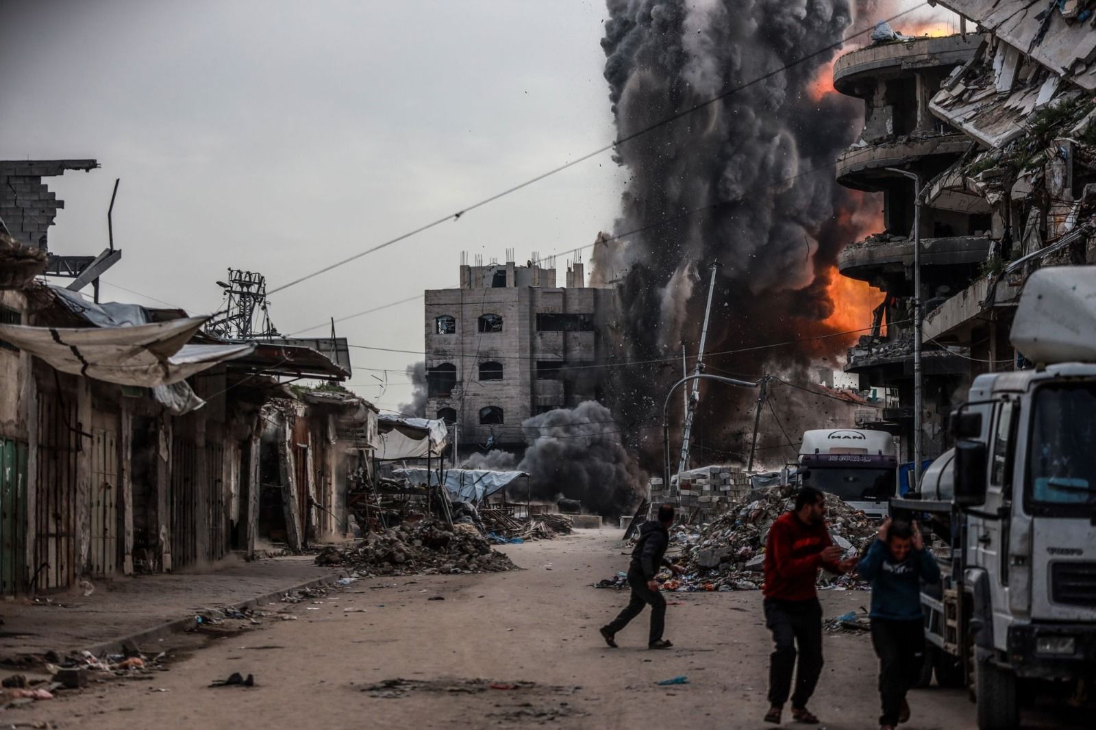 • Imagens de Ali Jadallah/Anadolu/Getty via CNN Newsource