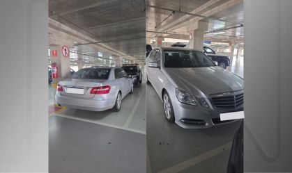 Polícia apreende Mercedes-Benz usada por piloto para transportar crianças