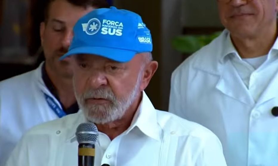 Lula em hospital federal no RJ