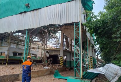 Vídeo: explosão em empresa de grãos deixa cinco feridos no interior de SP