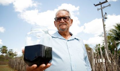 ANP notifica agricultor após suspeita de petróleo em poço perfurado no CE