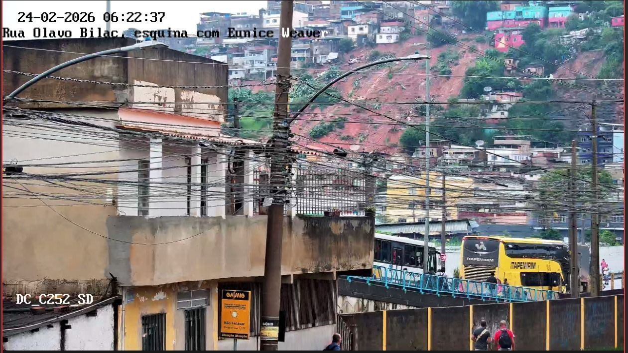 Bairro da Esplanada em Juiz de fora após recorde histórico de chuvas