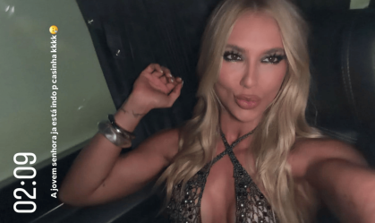 Virginia não fica para o final do Desfile das Campeãs