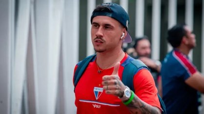 Atacante paraguaio Adam Bareiro, do Fortaleza