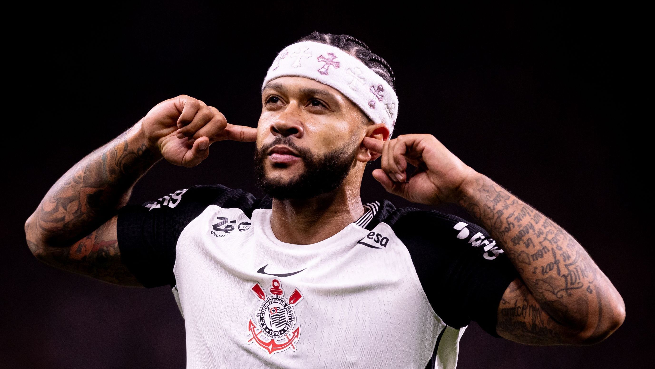 Memphis Depay no Corinthians