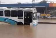 Idosa de 85 anos morre durante temporal na Região Metropolitana do Rio