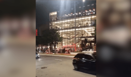 Imagens mostram entrada de shopping em São Bernardo do Campo, no ABC Paulista, onde mulher foi morta pelo ex-companheiro