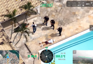 Drones gravaram momento da prisão do bicheiro Adilsinho no RJ; veja vídeo