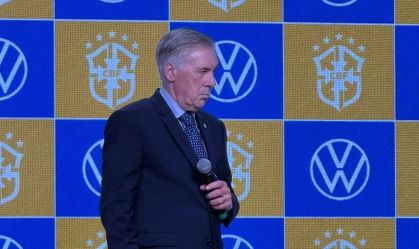 Na CBF, Ancelotti confirma que lista da Copa do Mundo não está fechada