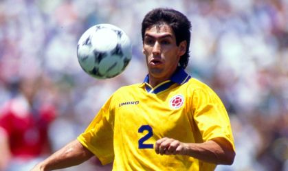 Andrés Escobar na Copa de 1994