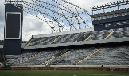 Arena Barueri antes da final entre Palmeiras e Corinthians pela Supercopa Feminina