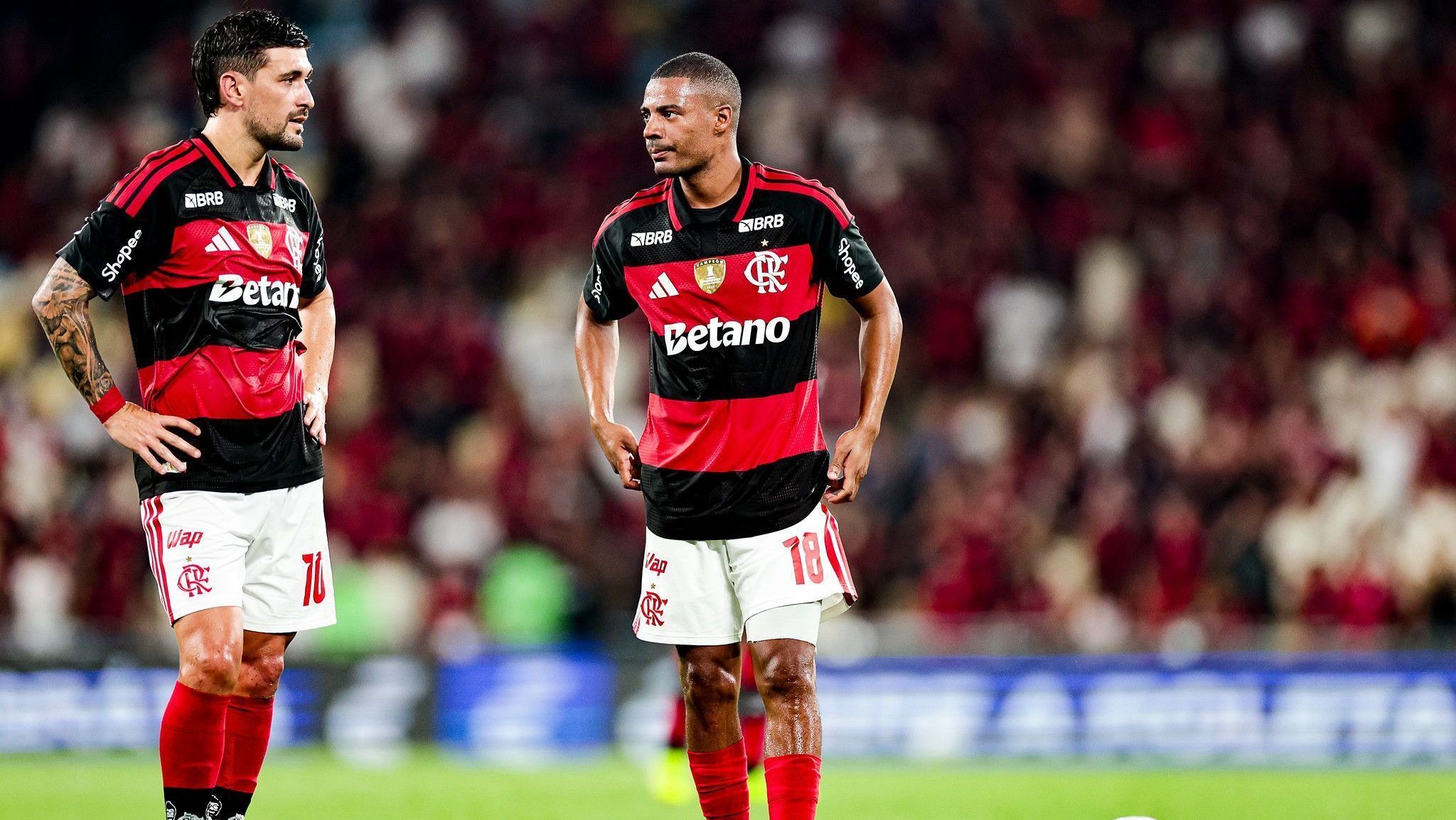 Arrascaeta e De la Cruz pelo Flamengo